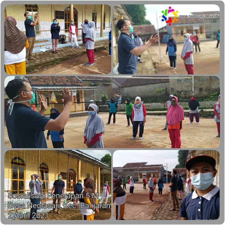 SOSIALISASI PENERAPAN 5M PROTOKOL KESEHATAN